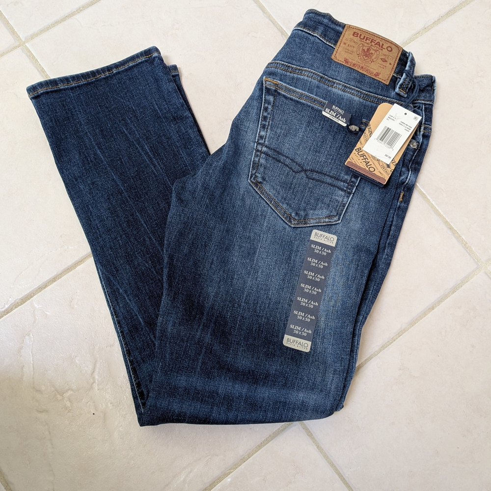 Buffalo David Bitton Dark Wash Jeans